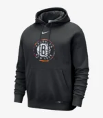 Brooklyn Nets Nike Black City Edition Essential Logo Remix Hoodie