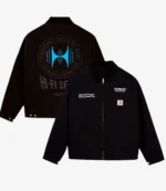 Unisex Carhartt WIP Kompakt Record Bar Black Jacket