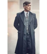 Cillian Murphy Peaky Blinders Black Trench Coat