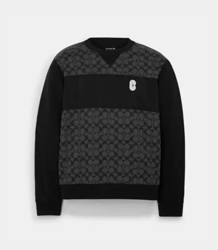 Coach Signature Crewneck Sweatshirt