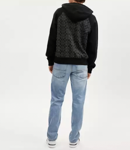 Coach Signature Grey Hoodie 2