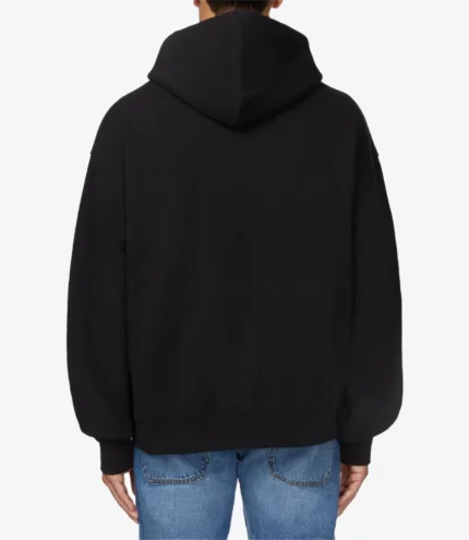 Costco Off-White Black Pullover Hoodie