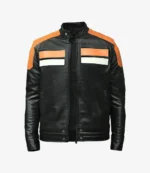 Curran Walters TV Series Titans Jason Todd Cafe Racer Leather Jacket