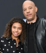 Fast & Furious 9 Dominic Toretto Vin Diesel Black Leather Jacket