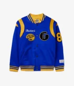 Unisex Gallery Dept. Student Varsity Blue & Yellow Jacket