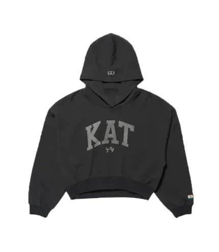 Unisex Gap x Katseye Lara Cropped Hoodie