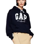 Unisex Gap x Victoria Beckham 2026 French Terry Grey & Navy Hoodie