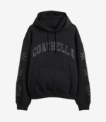 Gap × Coachella Oversized Black Pullover Hoodie For Unisex