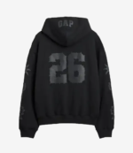 Gap × Coachella Oversized Black Pullover Hoodie