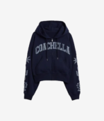 Gap × Coachella Zip-Up Hoodie Navy For Unisex
