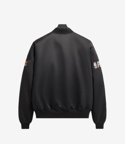 Giorgio Armani & Kith for the New York Knicks 2026 Playoffs Satin Bomber Jacket