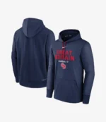 Unisex Great Britain Baseball Nike 2026 World Baseball Classic Authentic Collection Therma Hoodie