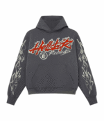 Hellstar Records Tour Grey Hoodie 2