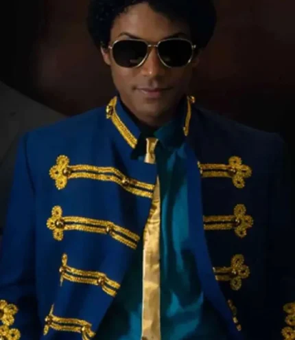 Unisex Jaafar Jackson Michael 2026 Blue Jacket
