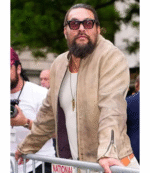 Jason Momoa NYC 2025 Leather Jacket 1