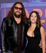 Jason Momoa SNL50 Black Leather Jacket 2