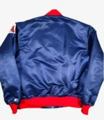 Los Angeles Angels Vintage Navy Blue Bomber Jacket