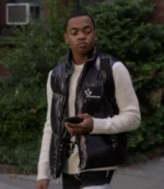 Unisex Michael Rainey Jr. Power Book II Ghost Tariq St Patrick Puffer Vest