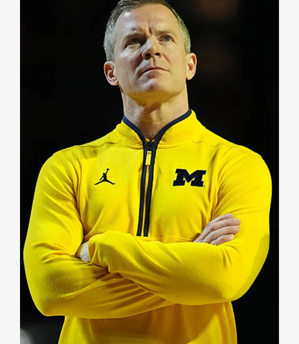 Michigan Wolverines Coach Dusty May Victory Quarter-Zip Pullover Jacket Unisex Michigan Wolverines Coach Dusty May Victory Quarter-Zip Pullover Jacket