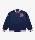 Unisex Minnesota Twins Kirby Puckett Player Satin Full-Snap Jacket