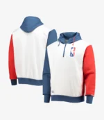 Unisex NBA Nike Team 31 75th Anniversary Courtside Fleece Half-Zip Hoodie