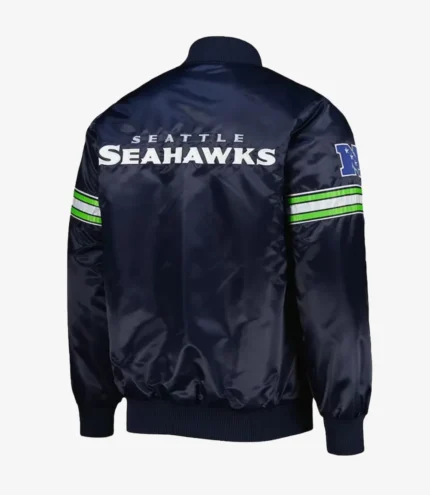 Navy Seattle Seahawks The Pick and Roll Jacket