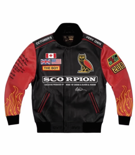 OVO X Scorpion 2018 Aubrey & The Three Migos Tour Jacket 1