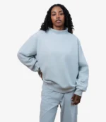 Parke 2026 Bridal Classic Oversized Mockneck Fleece Sweatshirt For Unisex