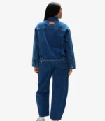 Parke Oversized Blue Denim Jacket