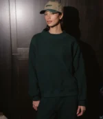 Parke Waffle Mockneck Pullover  Sweatshirt For Unisex