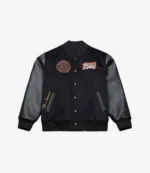 Unisex Philadelphia 76ers x Mitchell & Ness Allen Iverson Black Walk The Tunnel Varsity Jacket
