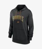 Pittsburgh Pirates Nike Black Authentic Collection City Connect Therma Hoodie