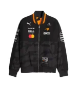Puma McLaren 2026 1000th Grand Prix Black Bomber Jacket For Unisex