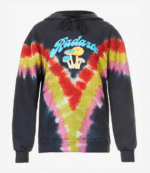 Radarte Graphic print cotton hoodie 1