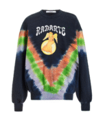 Radarte Graphic print cotton jersey sweatshirt 1