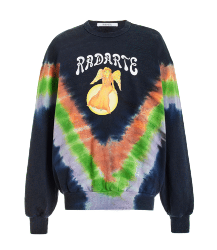 Radarte Graphic print cotton jersey sweatshirt 1