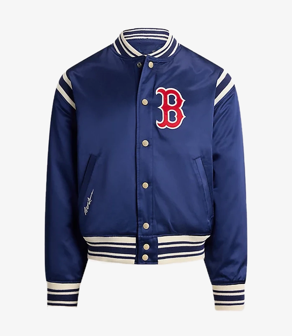 Ralph Lauren x MLB Collection Boston Red Sox Varsity Bomber Jacket Unisex Ralph Lauren x MLB Collection Boston Red Sox Varsity Bomber Jacket