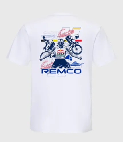 Red Bull BORA Hansgrohe 2026 Remco White T-Shirt