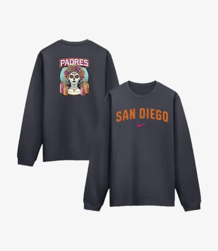 Unisex San Diego Padres Nike 2026 City Connect Club 2-Hit Sweatshirt