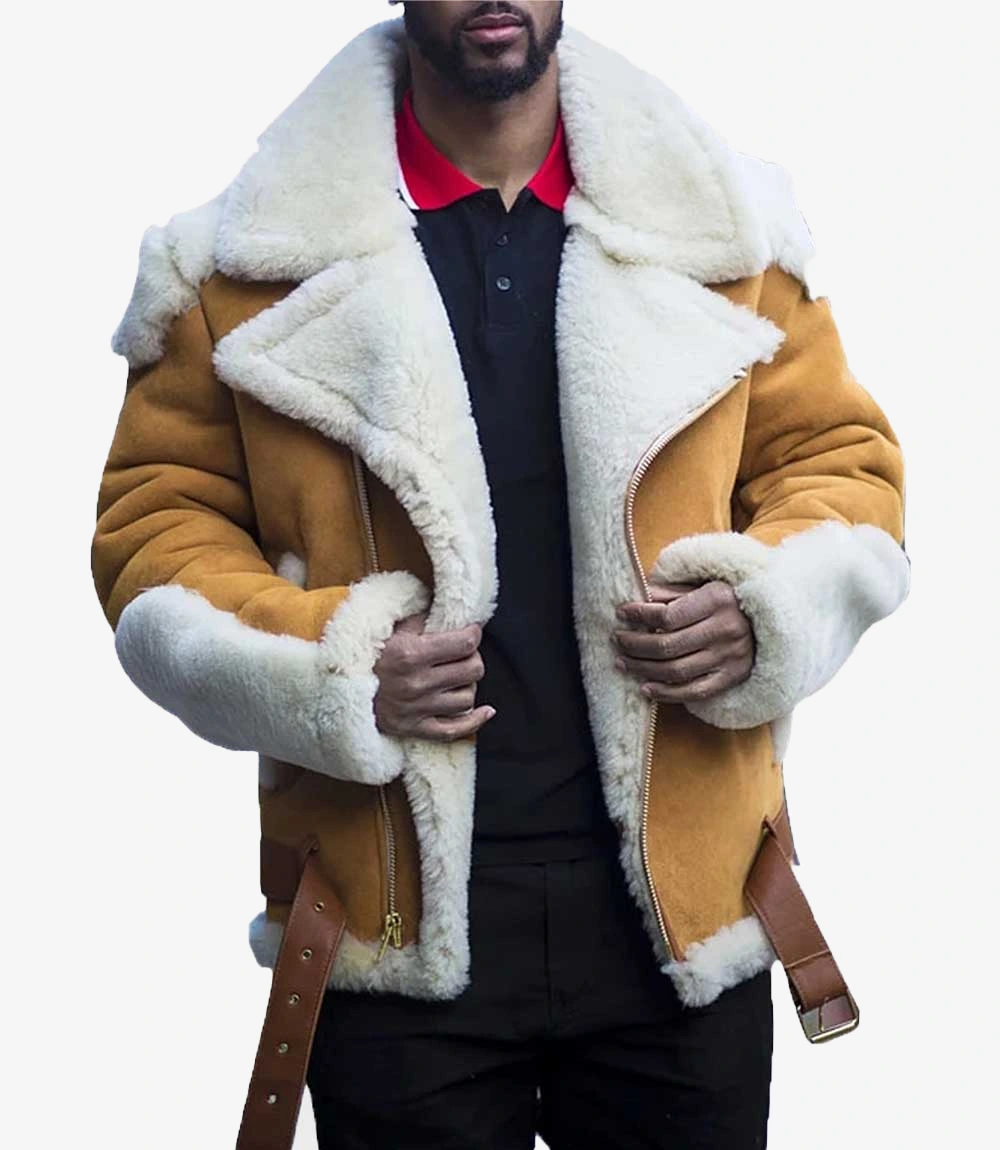 Sheepskin Leather B3 Aviator Shearling Jacket Unisex Sheepskin Leather B3 Aviator Shearling Jacket