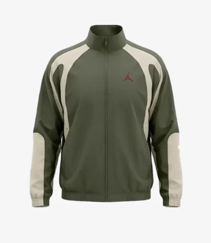 Stephen Curry Undefeated x Air Jordan Olive Green Jacket