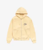 Stussy Surf Size Zip-Up Hoodie For Unisex