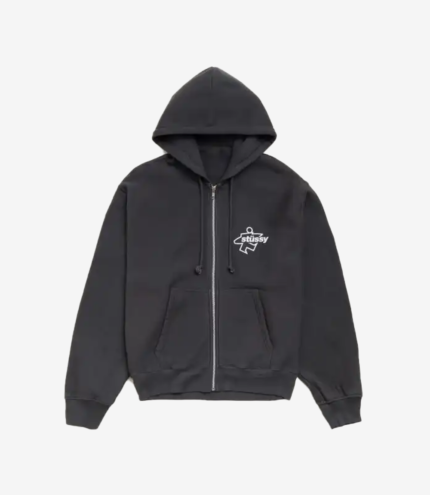 Stussy Surf Size Zip-Up Hoodie