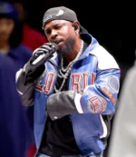 Unisex Super Bowl LIX Halftime Show Kendrick Lamar Gloria Leather Jacket