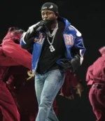 Super Bowl LIX Halftime Show Kendrick Lamar Gloria Leather Jacket