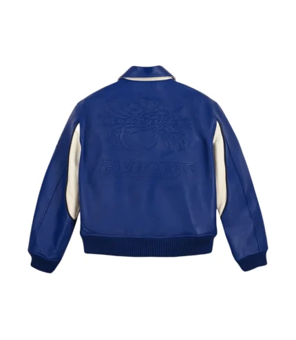 Super Spider Leather Racer Jacket