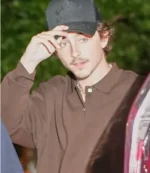 Timothee Chalamet Miami 2026 Brown Pullover Jacket Marty supreme Brown Jacket