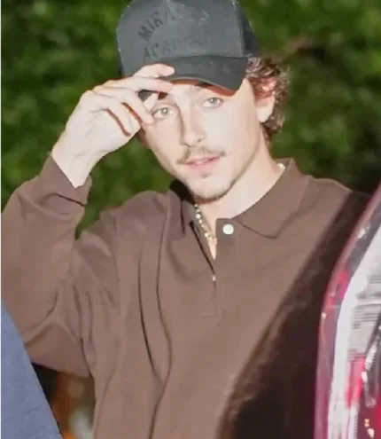 Timothee Chalamet Miami 2026 Brown Pullover Jacket Marty supreme Brown Jacket