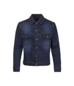 Unisex Triumph Jax Blue Denim Riding Jacket