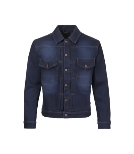 Unisex Triumph Jax Blue Denim Riding Jacket